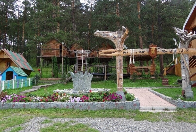 Усадьба Налимовых горный Алтай