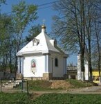 Chasovnya Ikony Bozhiyey Materi Vzyskaniye Pogibshikh V Ashukino (Ashukino, Zheleznodorozhnaya ulitsa, 2Бс1), chapel, memorial cross