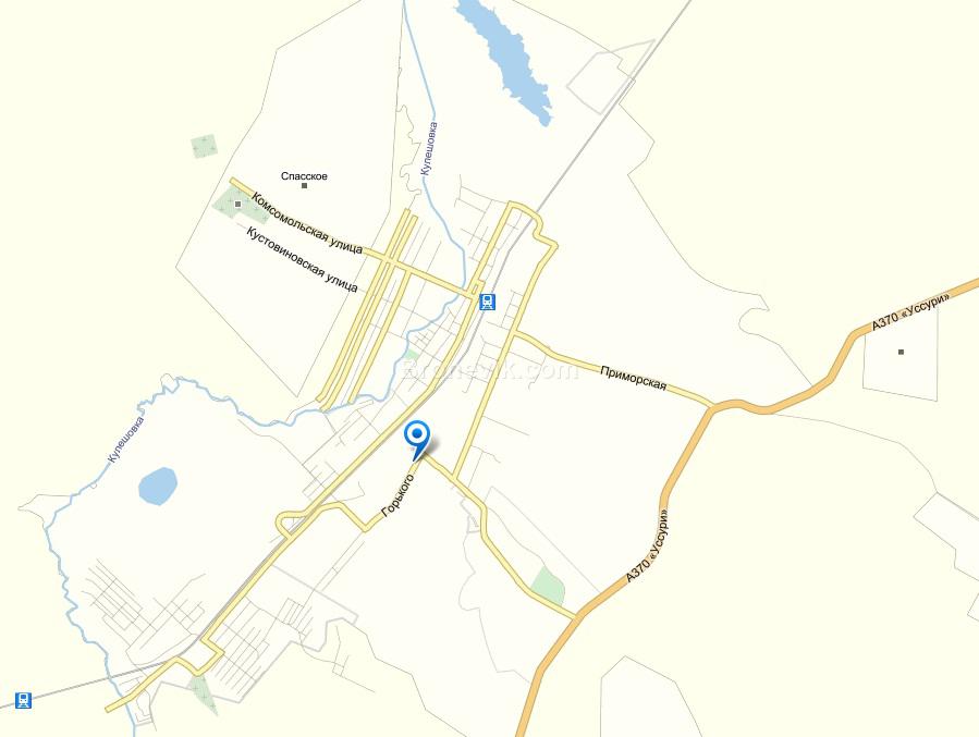 Кадастровая карта спасск дальний