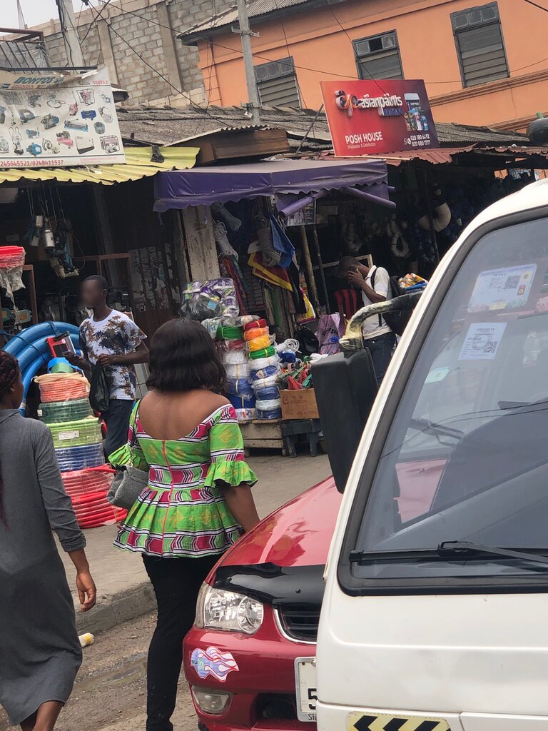 Paint equipment Poshouse, Accra, photo