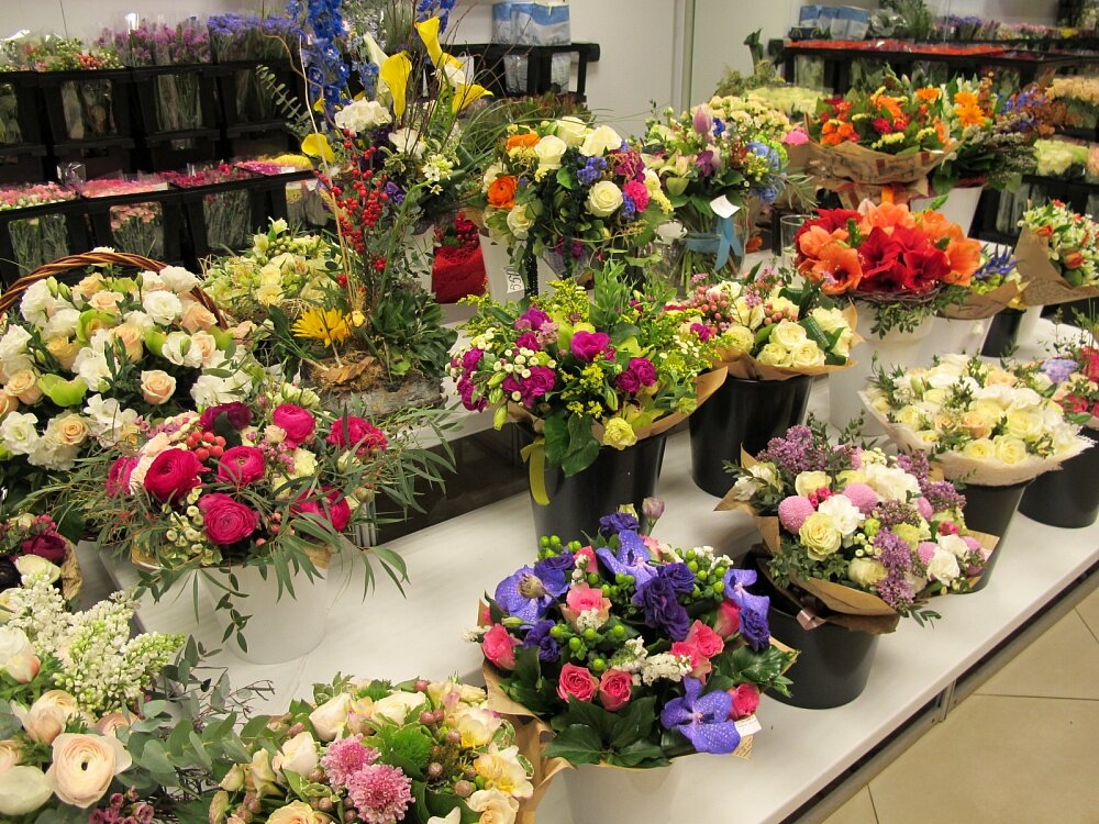 Flower shop. 