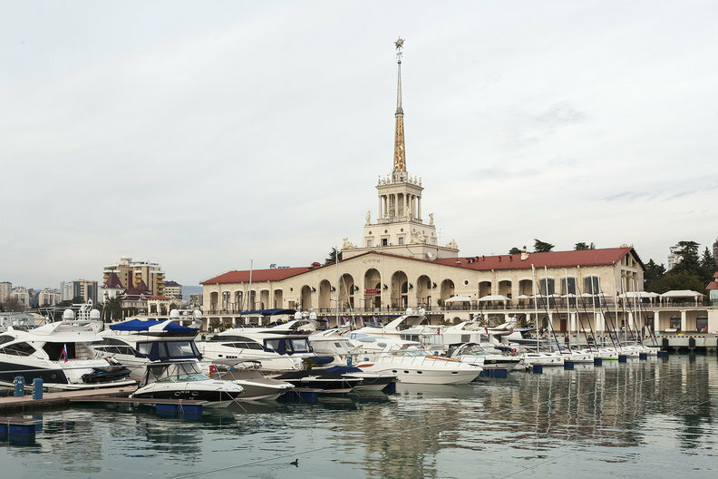 Landmark, attraction Sochi Sea Station, Sochi, photo