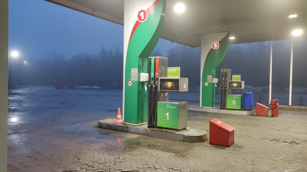 Benzin istasyonu Tatneft, Saint‑Petersburg ve Leningradskaya oblastı, foto