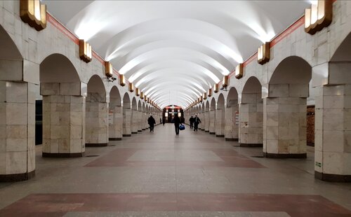 Ploschad Aleksandra Nevskogo-2 (Saint Petersburg, Chernoretskiy Lane, 3), metro station