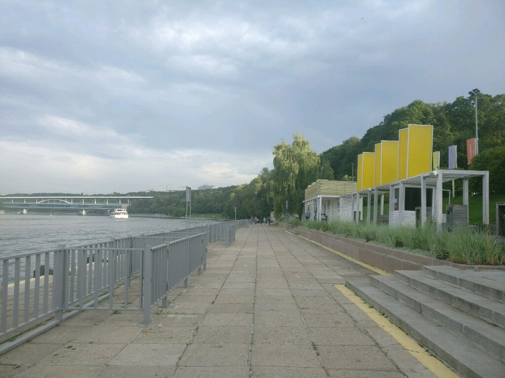 Jetty Vorobyovy Gory Pier, Moscow, photo