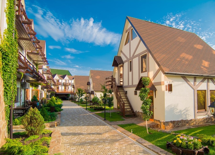 Фото Альпийская долина