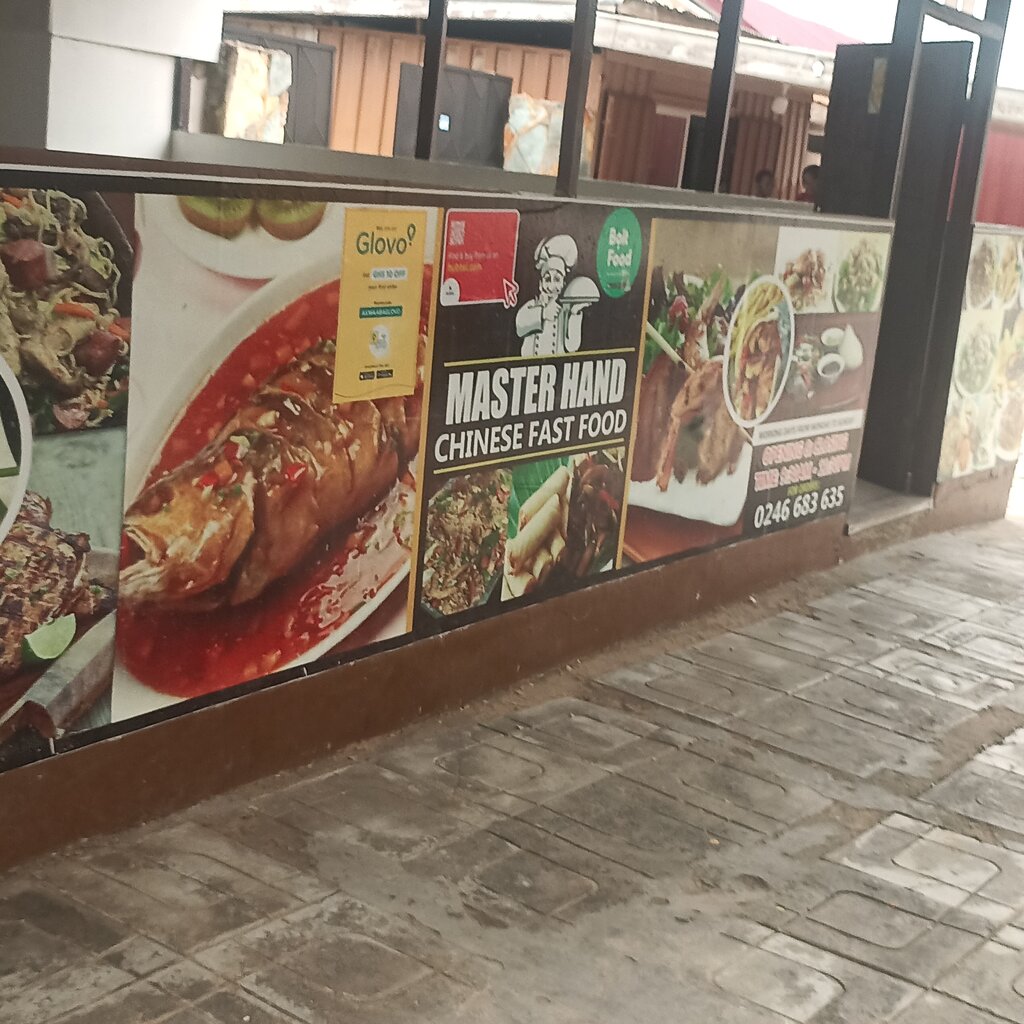 Restaurant Master hand chinese fast food, Accra, photo