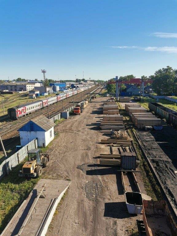 خدمات المستودعات Cargo area Kotlas-South, Russian Railways ، ، صورة
