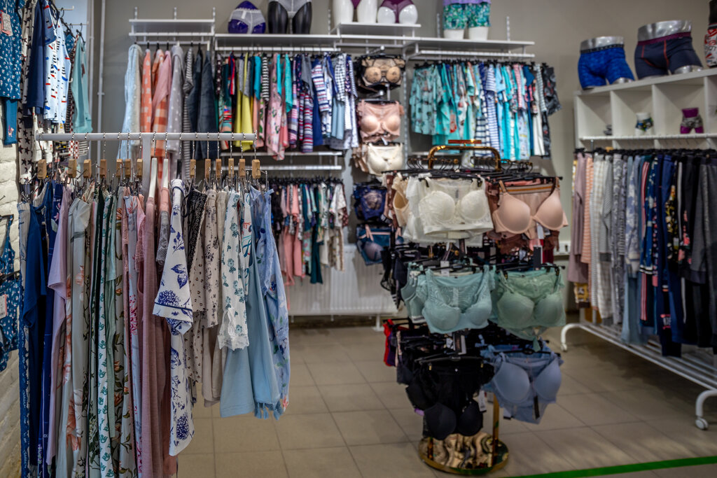 Clothing store Indefini, homewear and underwear, Saint Petersburg, photo