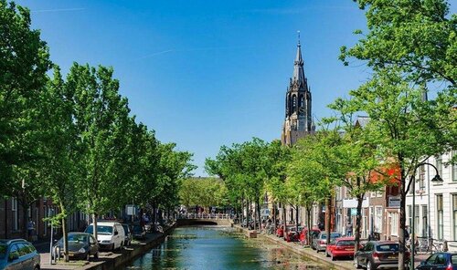 Внешний вид отеля Hampshire Delft Centre в Делфте, фото 4