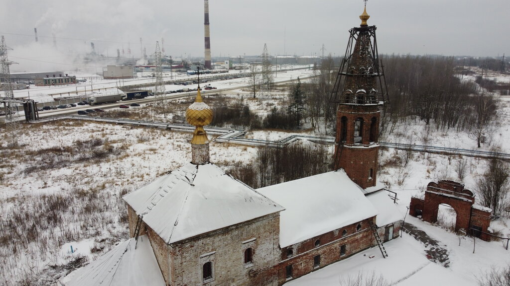 Православный храм Церковь Воскресения Христова в Железном Борке, Ярославль, фото