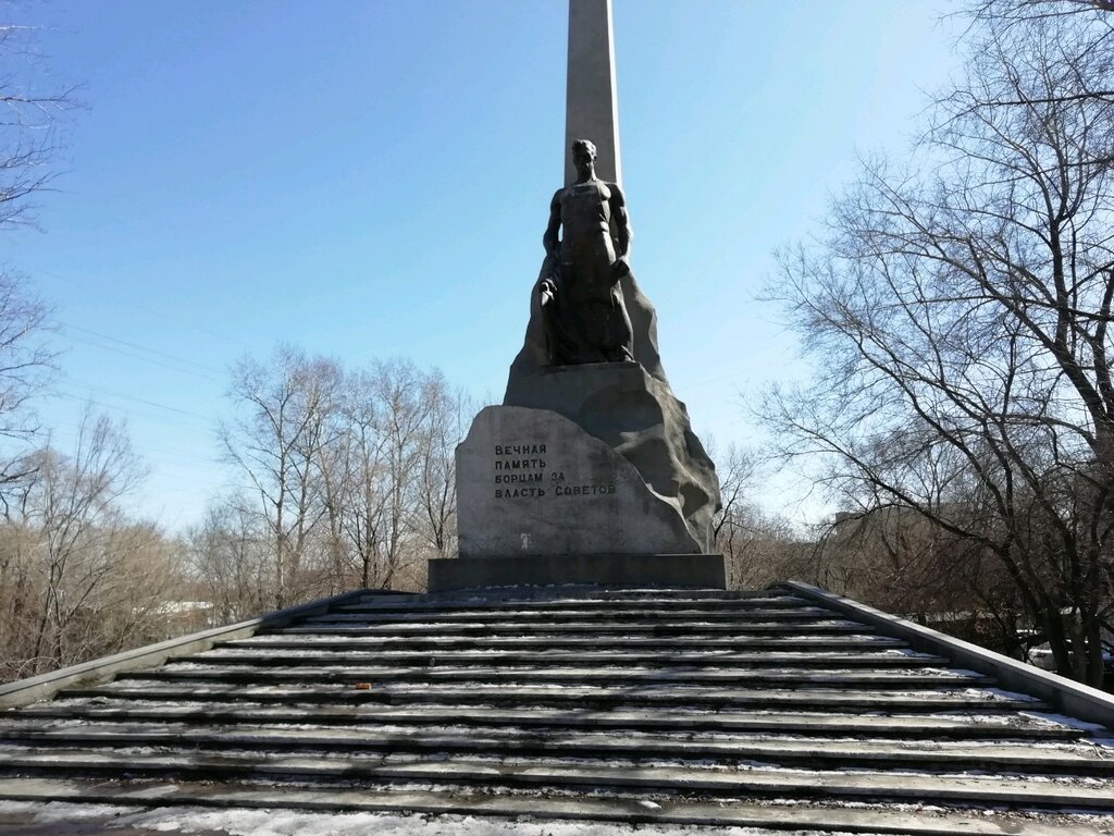 Памятник партизанам хабаровск карта