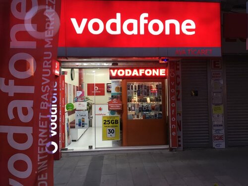 Mobile phone store Vodafone Ava Trading, Istanbul, photo