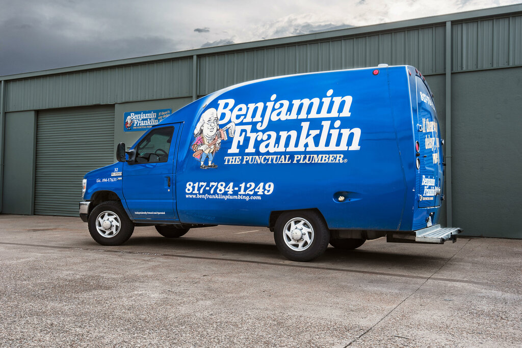 Plumbing works Benjamin Franklin Plumbing of Fort Worth, Fort Worth, photo