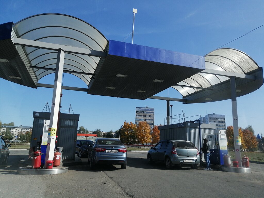 Gas station Rosneft, Sasovo, photo