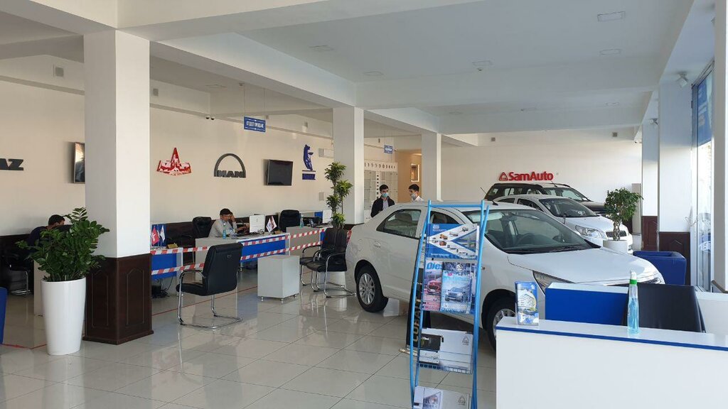Trade in Uzbekistan автосалоны