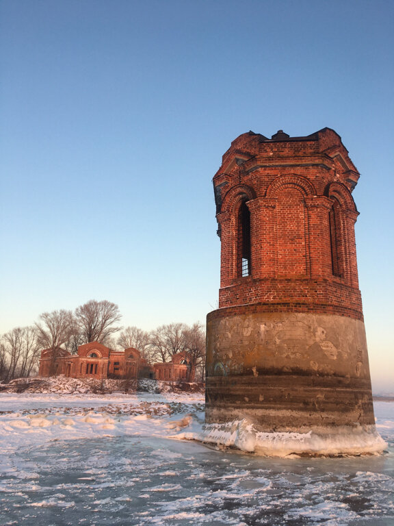 Landmark, attraction Old Water Intake, Kazan, photo