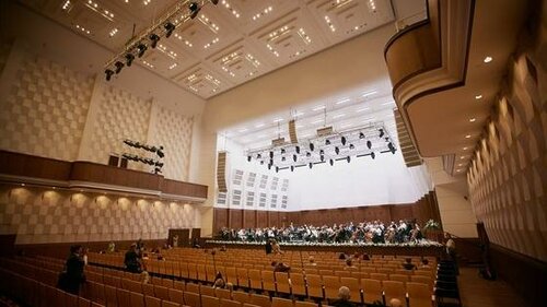 Концертный зал ГАУК НСО Новосибирская филармония, государственный концертный зал имени А.М. Каца, Новосибирск, фото