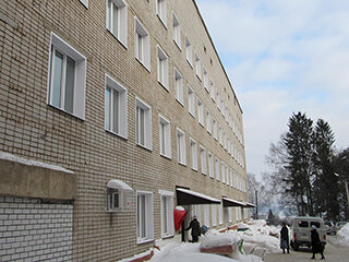 Departamento del hospital Ambulatoriya s otdeleniyem obshchey vrachebnoy praktiki pgt. Medvedok Kogbuz Nolinskaya tsentralnaya rayonnaya bolnitsa, , foto