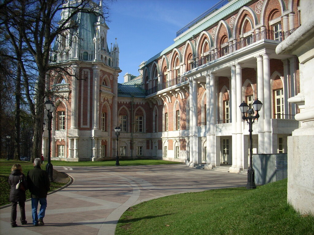 Müzeler ve sanat galerileri State Historical and Architectural Art and Landscape Museum-Reserve Tsaritsyno, Moskova, foto