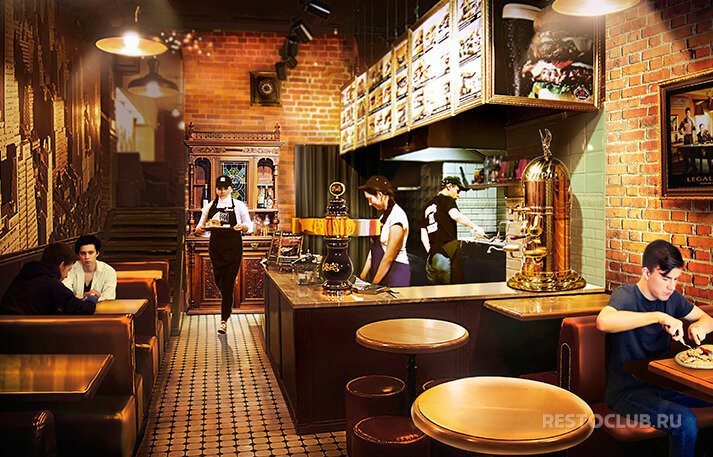 Fast food City Grill, Saint Petersburg, photo