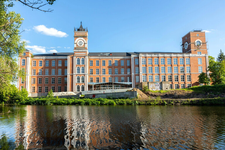 Landmark, attraction Spinning and weaving factory of brothers Khludov, 1880 - 1885 years, Egorievsk, photo