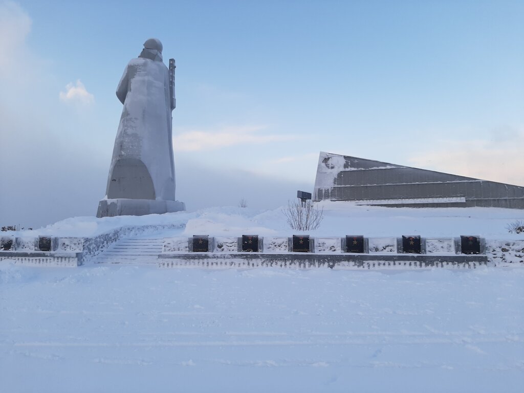 Мурманск сопки зимой