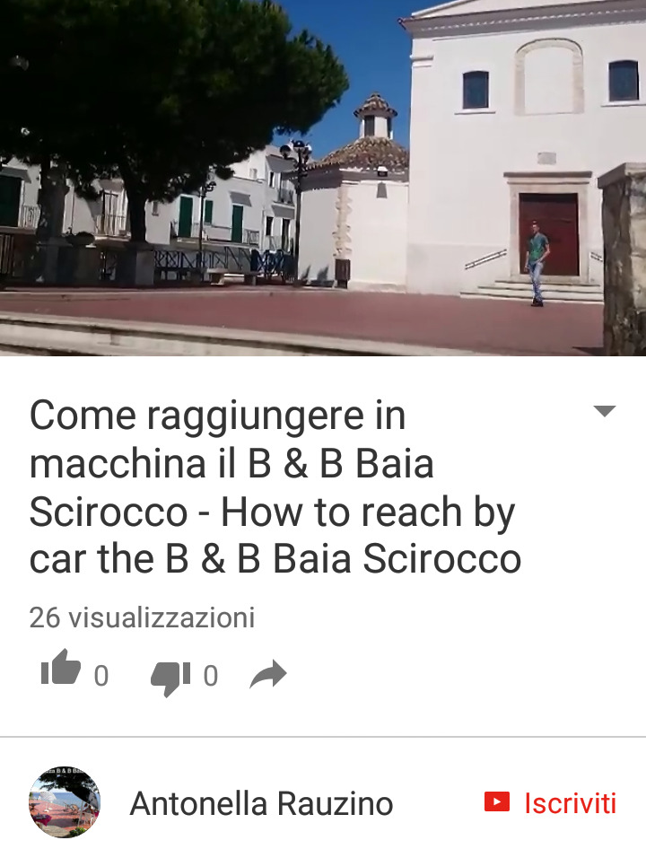 Фото B&b Baia Scirocco