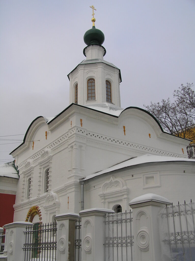 Церковь на пятницкой улице в москве