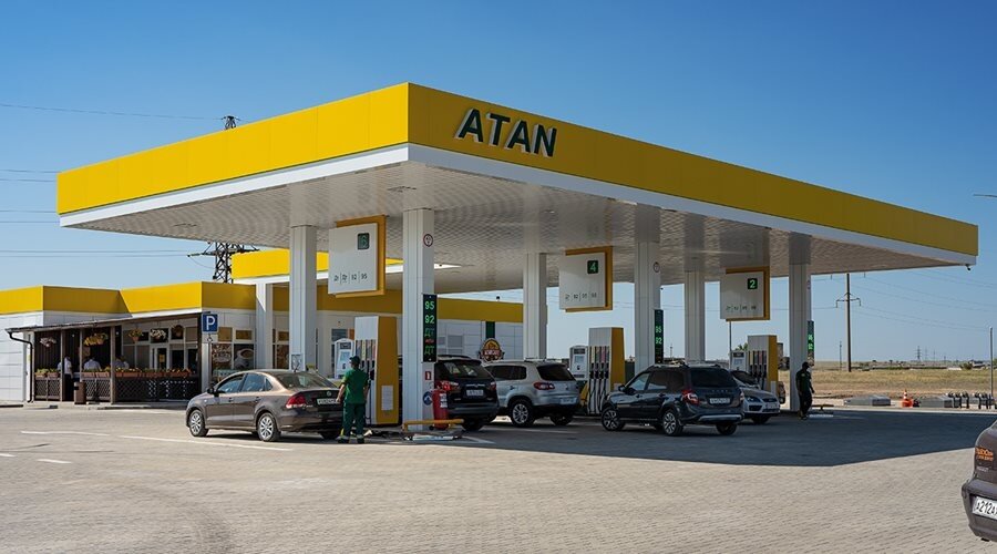 Атан крым карта заправок