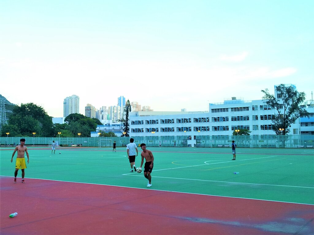 Sports ground Tsz Wan Shan Estate Service Reservoir Playground, Kowloon, photo