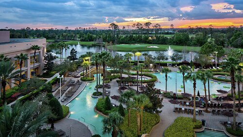 Внешний вид отеля Hilton Orlando Bonnet Creek в Орландо, фото 3