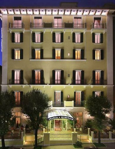 Внешний вид отеля Grand Hotel Francia & Quirinale в Монтекатини-Терме, фото 5
