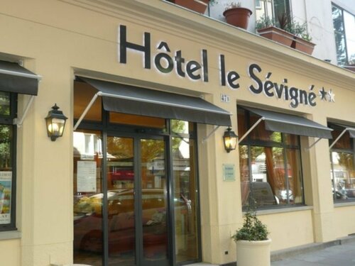Внешний вид отеля Hotel Le Sevigne Rennes в Ренне, фото 5
