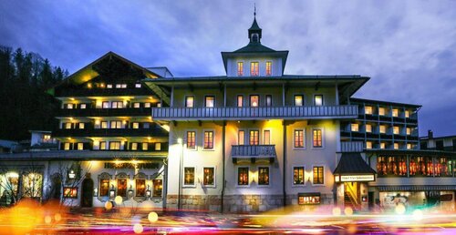 Гостиница Hotel Vier Jahreszeiten Berchtesgaden в Берхтесгадене