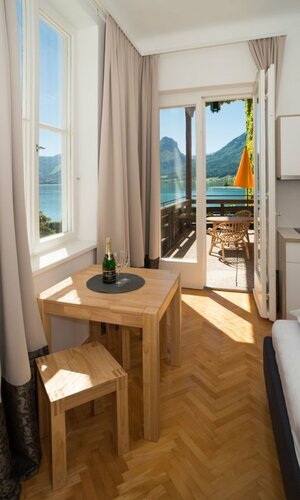 Внешний вид отеля Seehaus Familie Leifer в Санкт-Вольфганге ве Зальцкаммергуте, фото 2