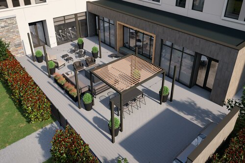 Внешний вид отеля Staybridge Suites Pittsburgh Airport в Северном Файетте Тауншипе, фото 2