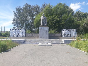 Военный мемориал (Пионерская ул., 4А, село Большие Озерки), памятник, мемориал в Саратовской области