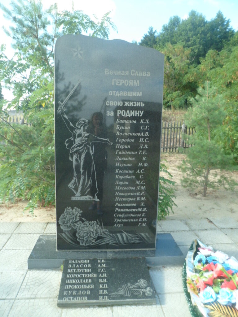 Monument, memorial Павшим воинам Великой Отечественной войны 1941-1945 гг., Volgograd Oblast, photo