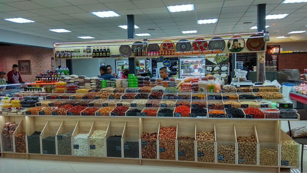Nuts, snacks, dried fruits Магазин орехов и сухофруктов, Moscow, photo