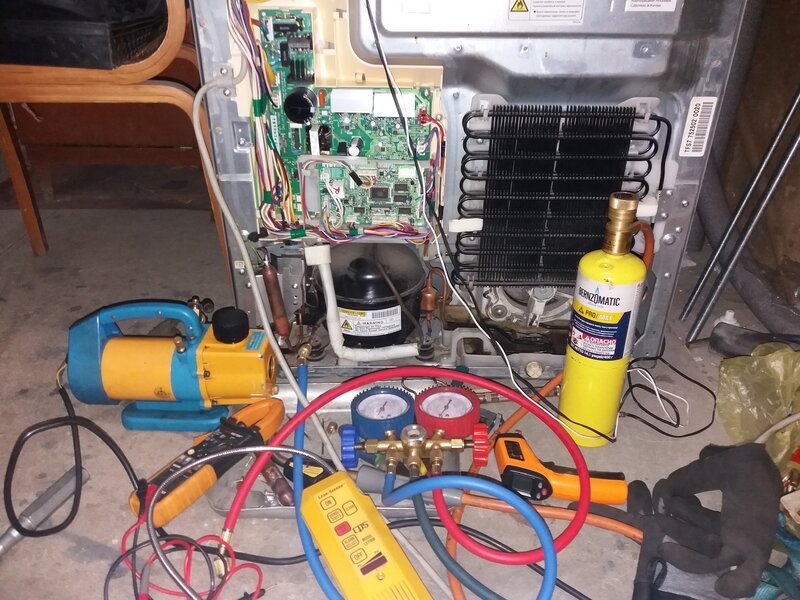 Reparación de frigoríficos industriales Master kholodilnikov, , foto