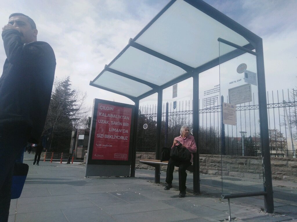 Public transport stop Ego Bus Stop 11507, Ankara, photo