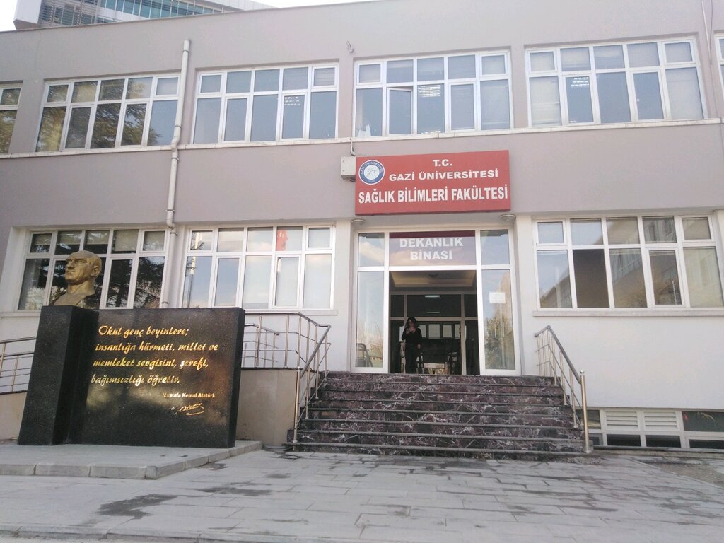 Gazi Universitesi Saglik Bilimleri Fakultesi Universiteler Emek Mah 1 Sok No 4 Cankaya Ankara Turkiye Yandex Haritalar