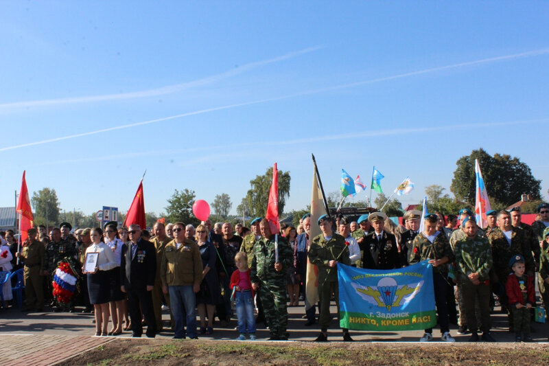 Monument, memorial Воинам, погибшим в локальных военных конфликтах, Zadonsk, photo