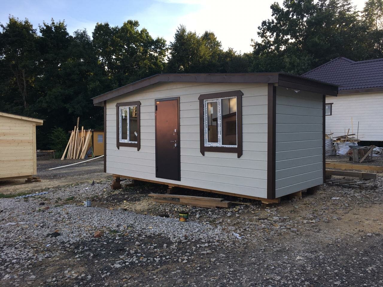 Дома для военных бытовки