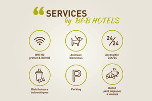 Гостиница B&b Hotel Poitiers Aeroport в Пуатье