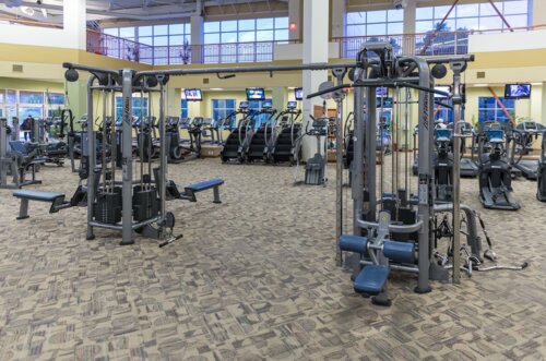 The Health Fitness Center At