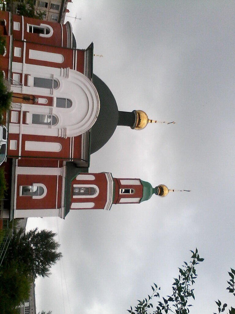 كنيسة أرثوذكسية Church of the Life-Giving Trinity ، أومسك، صورة