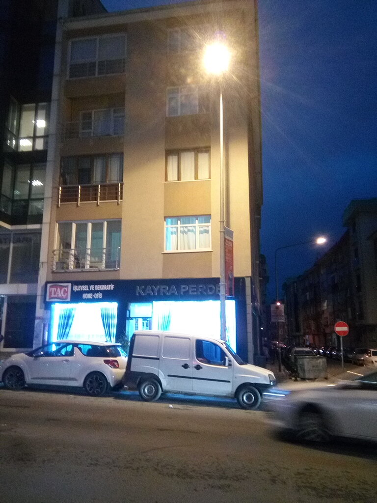 Taç Kayra Perde, perde ve korniş üreticileri, Acıbadem Mah