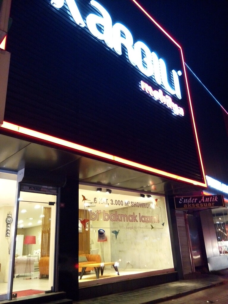 Kargılı Mobilya Dudullu Luxury Mağaza, mobilya mağazaları, Türkiye
